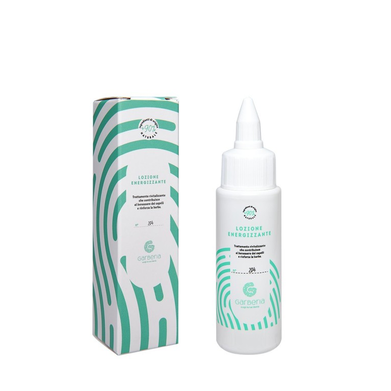 Lozione energizzante, trattamento rivitalizzante per capelli e barba