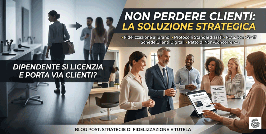Cosa fare quando un dipendente si licenzia e si porta via i clienti del salone?